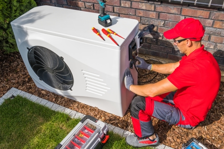 fixing a heat pump